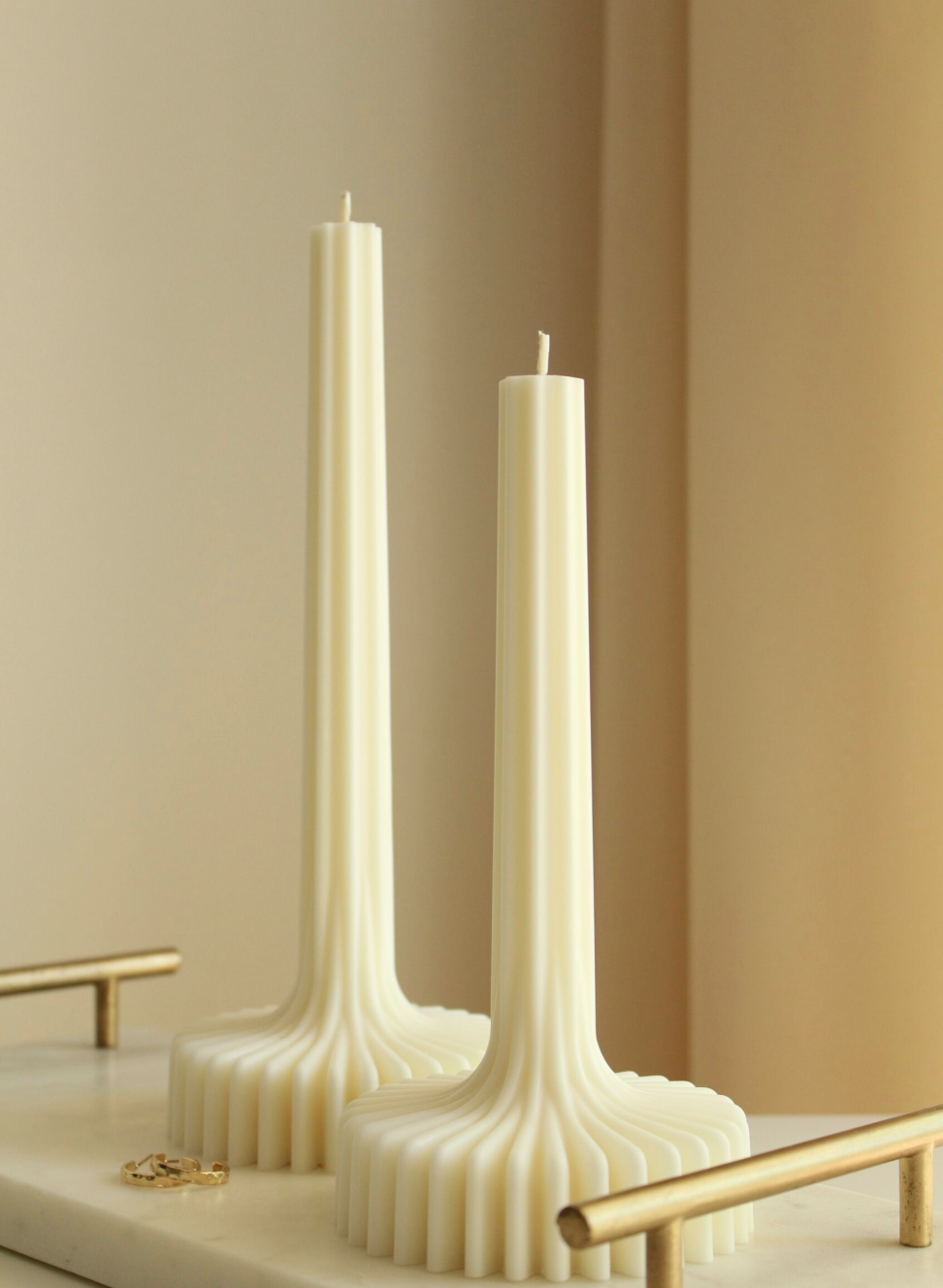 'Nora' Skulptuurküünalde komplekt