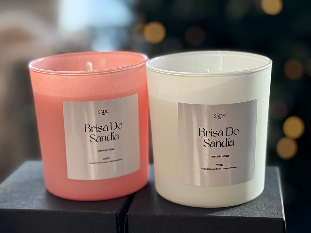 Sojavahast lõhnaküünal "Brisa De Sandia" 200g