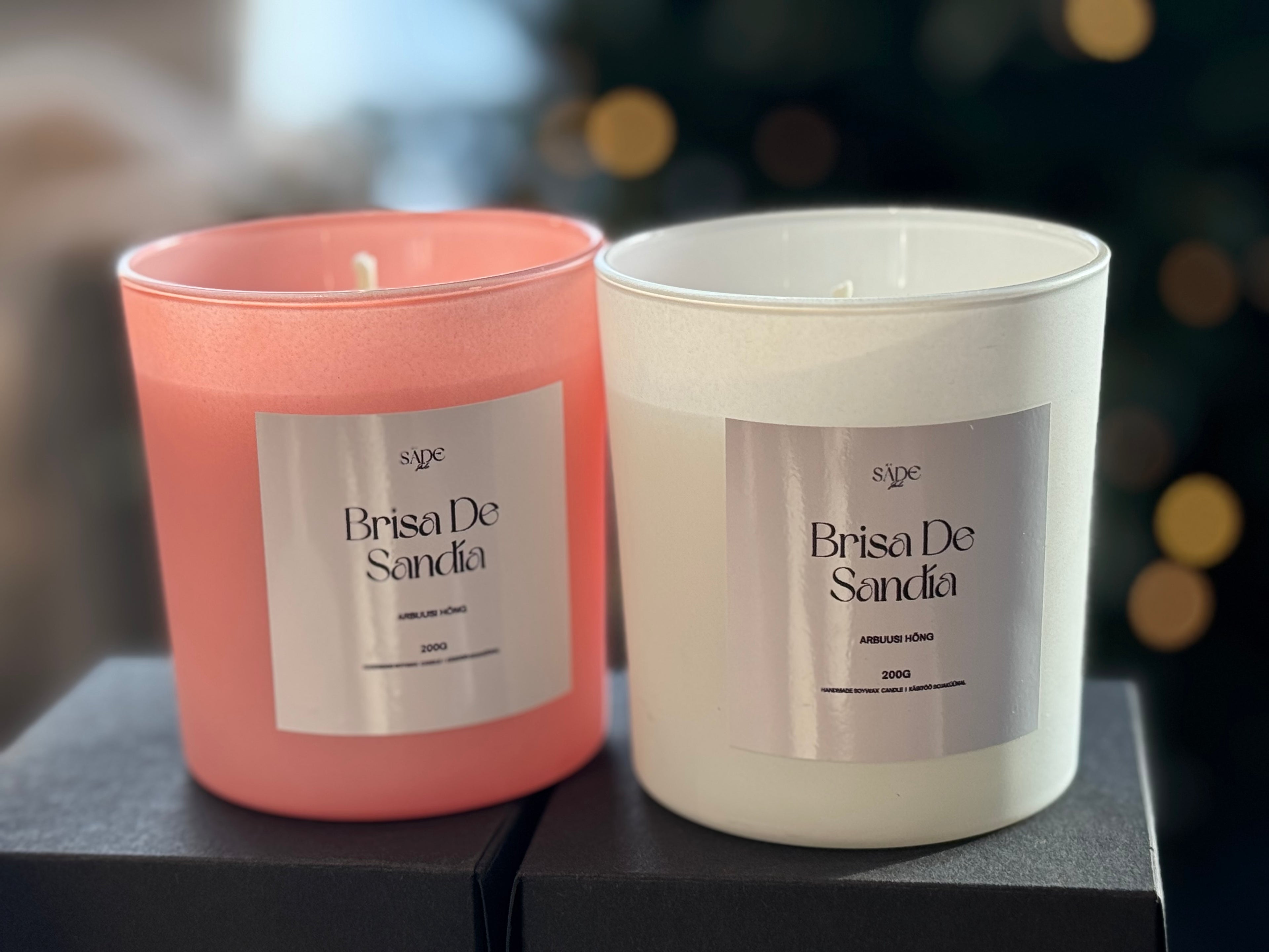 Sojavahast lõhnaküünal "Brisa De Sandia" 200g