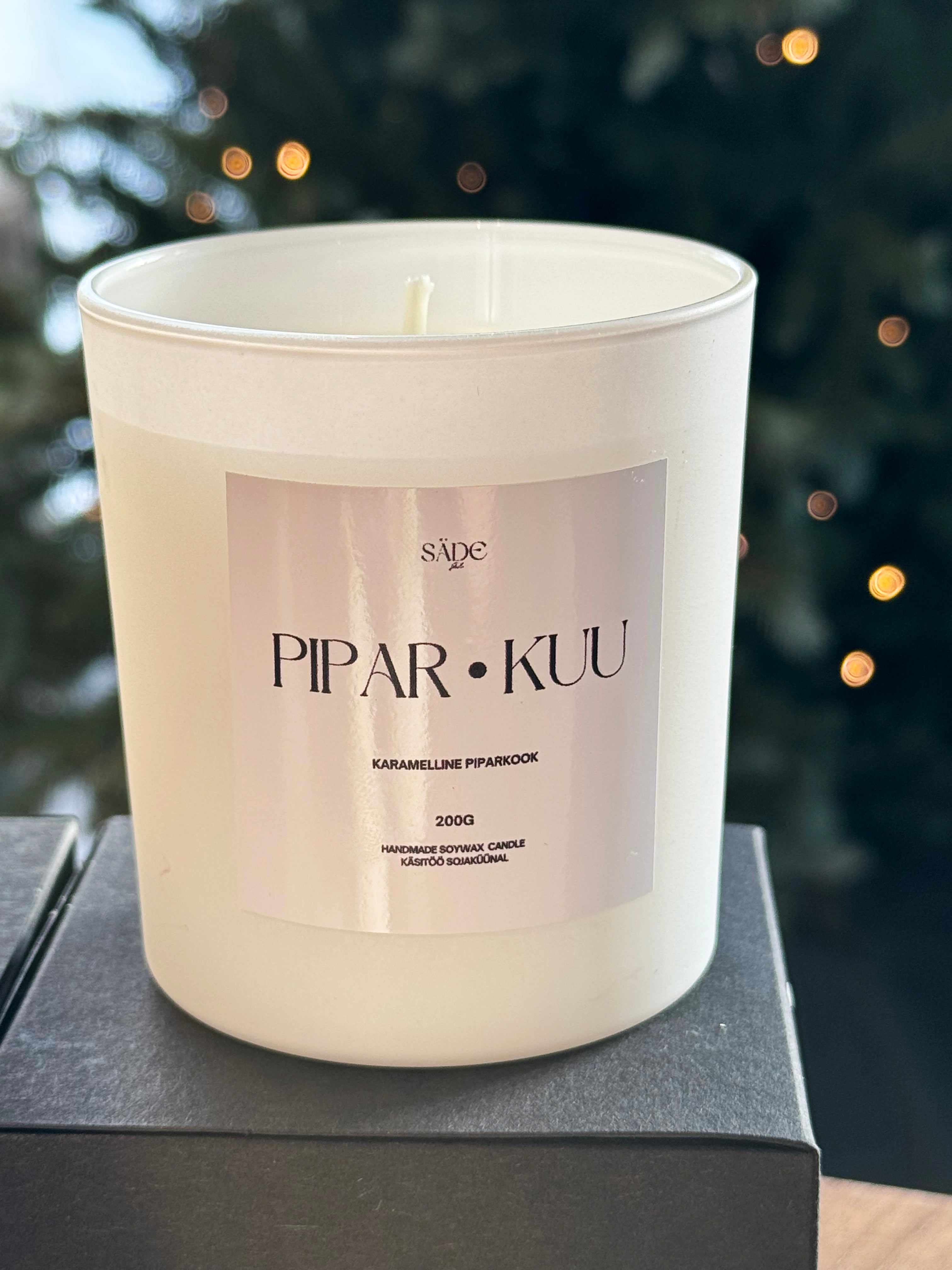 Sojavahast lõhnaküünal 'Piparkuu' 200g